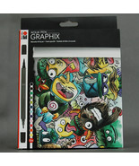 Marabu Graphix Aqua Pen 12 pack Watercolour Twin Felt Tip Pens - £13.29 GBP