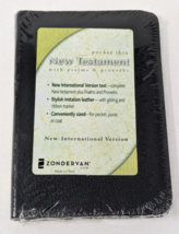 Zondervan New Testament Bible NIV Pocket Thin With Psalms &amp; Proverbs VTG 1999 - £18.50 GBP