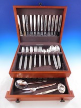 Silver Thread by Hingelberg Danish Sterling Silver Flatware Set Service 63 pcs - $10,885.05