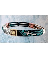 Metal Stretch Cross Bracelet - $279.34 MXN