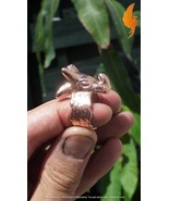 Electroformed copper Dragon ring - €42,86 EUR