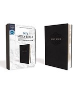 NIV, Holy Bible, Soft Touch Edition, Leathersoft, Black, Comfort Print - £12.28 GBP