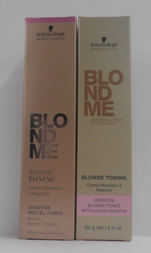 Primary image for Schwarzkopf BLOND ME Blonde TONING Professional Creative Hair Color ~ 2.11 fl oz