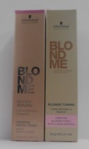 Schwarzkopf BLOND ME Blonde TONING Professional Creative Hair Color ~ 2.... - $6.93+