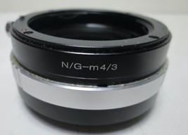  NG-M4/3 Lens Adapter Tube Ring for Digital Camera Nikon (G) to M4/3 - £9.86 GBP