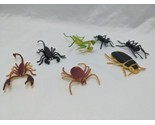 Lot Of (7) Vintage 1989 Funrise Bug Toys 1 1/2&quot; - 2&quot; Scorpion Tick Ant B... - £61.85 GBP