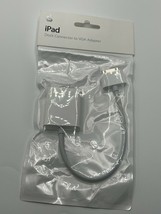 Genuine Apple 30-Pin iPad Dock Connector to VGA Adapter A1368 MC552ZM/B - $7.82