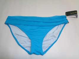 Ralph Lauren Size 10 2LR26M96 Turquoise New Womens Bikini Bottoms Swimwear - £45.62 GBP