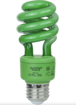 Sunlite CFL Spiral Colored Bulb 13W (40W Equal) Medium Base 8000H Life G... - $14.03