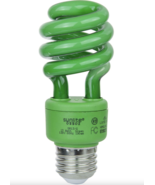Sunlite CFL Spiral Colored Bulb 13W (40W Equal) Medium Base 8000H Life G... - $19.20 CAD