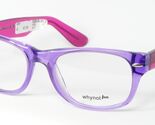 whynot Koberg + Tente KT 8997 4 TRANSPARENT PURPLE /MAGENTA EYEGLASSES 4... - $54.80