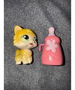 Littlest Pet Shop LPS First Generation Cat Rare And Bottle Magic Motion ... - $29.70
