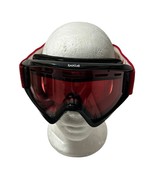 Bolle Ski Goggles Red Facemask Plastic w/Red Straps Ski Skiing Sporty Wi... - €24,07 EUR