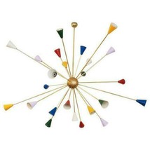 Multicolored Huge Mid Century Modern Sputnik Italian Chandeliers with 24 Arm - £662.72 GBP