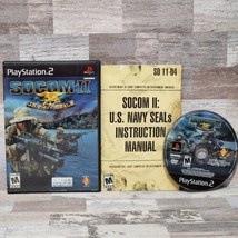 Socom Ii 2 Us Navy Seals PS2 Play Station 2 Complete Cib Tested - £7.90 GBP