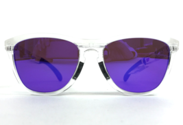 Oakley Sunglasses Frogskins OO9284-1255 Polished Clear with Prizm Violet... - $113.84