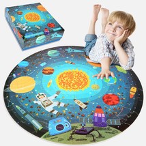 Solar System Floor Puzzles For Kids Ages 4-8, 71 Piece Large Jigsaw Puzzle For K - £21.93 GBP