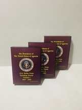 The Presidents of U.S.A. U.S. Coin Collectors Albums Set Vol. 1,2 &amp;3 -2007-2015. - £57.50 GBP