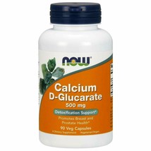 NOW Supplements, Calcium D-Glucarate 500 mg, Detoxification Support*, 90 Veg ... - $33.78