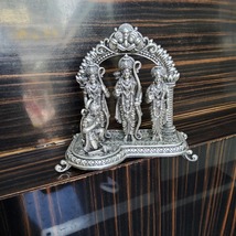 BIS HALLMARKED 925 Silver Antique Ram Darbar Idol - pure silver gift items  - £327.35 GBP
