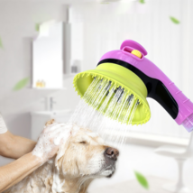 Pet Shower Kit Cat and Dog Shower Head Dog Shower Kit Brush Massage Kit Pet Kit - £16.85 GBP