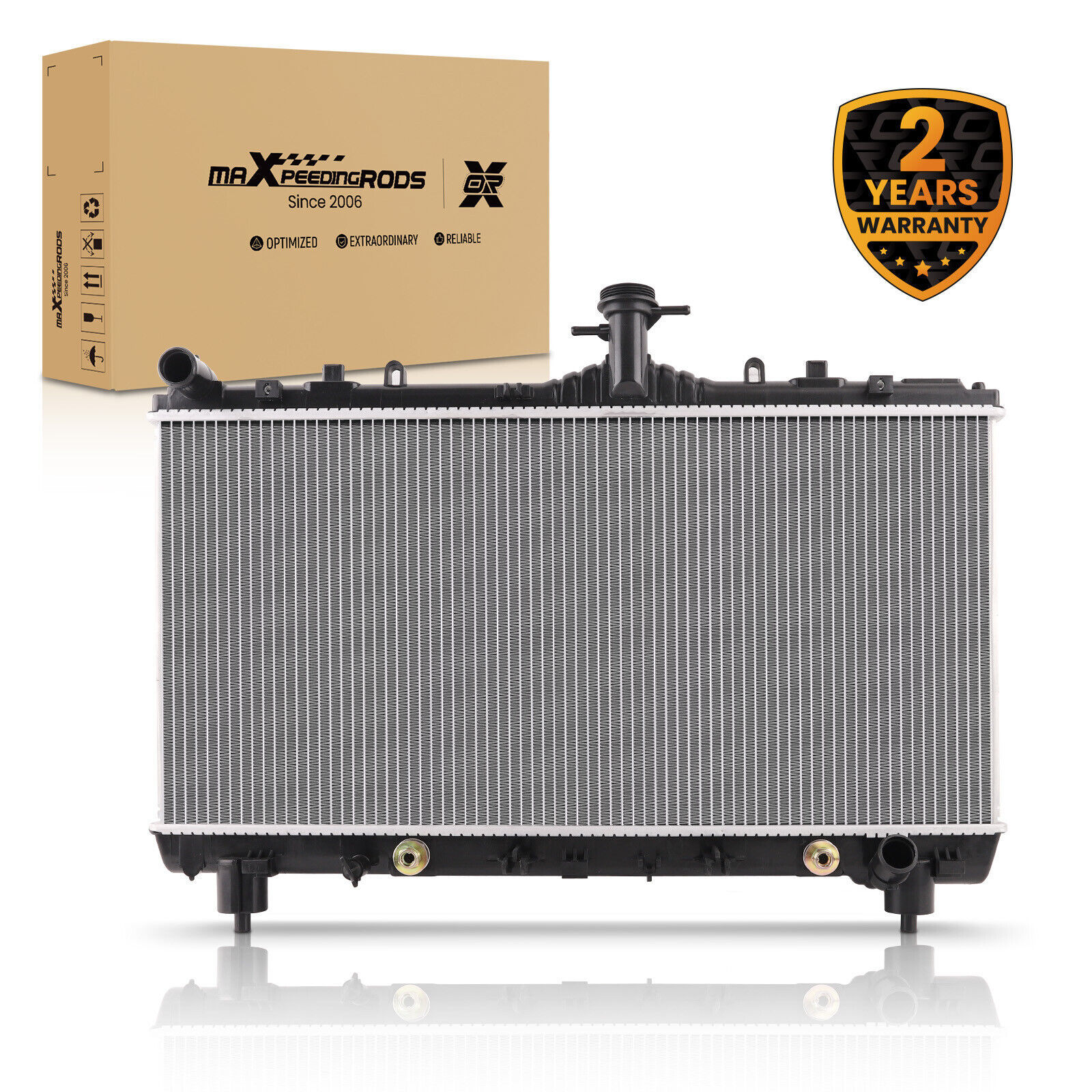 Engine Coolant Radiator Assembly For Chevrolet Camaro 3.6L V6 2012-2015 13341