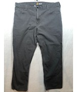 Carhartt Relaxed Straight Rigby Pants 102517 Gray Workwear Dungarees Men... - $449.82 MXN