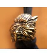 Copper "Tiger" EDC Knife Bead, Lanyard Charm - $11.99