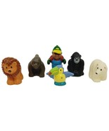 Fisher Price Little People Toy Figure Lot - Animals &amp; JOHN DEERE FARMER - £10.28 GBP