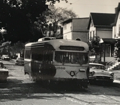 Port Authority Pittsburgh Railway PAAC 1500 Route 75 Wilkinsburg Streetcar Photo - £7.32 GBP