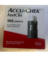 2-ACCU-CHEK FASTCLIX 102 LANCETS EACH NEW 11/2028 - $15.83