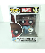 Funko POP Deadpool As Bob Ross #319 Vinyl Bobblehead Marvel New Corner D... - $21.77