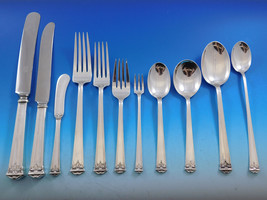 Trianon by International Sterling Silver Flatware Set 12 Service 138 Pcs Dinner - £7,834.48 GBP