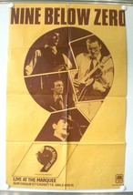 Nine Below Zero - Originale Poster – Live At Il Marquee- Rara – Manifesto - 1980 - £118.58 GBP