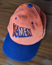 Rare ANNCO X-Men 1993 Snapback Youth Size Hat Cap Marvel Comics Orange Purple - £13.91 GBP