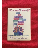 Disneyland-Fantasyland &quot;It&#39;s a Small World&quot; Magnet Disney GalleryVintage... - $12.86