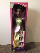 Disney Princess Playdate Tiana 32&quot; Tall Doll Accessories 11 Points Articulation - £79.48 GBP