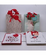 Hallmark Happy Holidays Assorted Gift Paper Bag 8&quot; X 4&quot; x 10&quot; Lot of 25 - $58.20 CAD