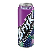 3 Cans of Brisk Blackberry Iced Tea 710mL Each -From Canada -Free Shipping - £22.93 GBP