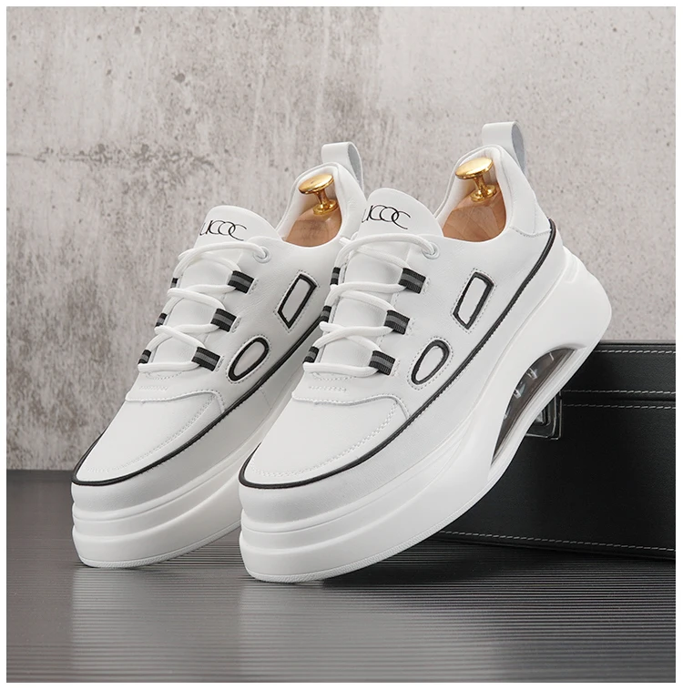 Fashion Men Casual Sports Shoes Height Increasing Mens Sneakers Designer... - £90.04 GBP