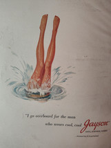 1953 Esquire Original Art Ad Advertisement JAYSON Sportswear Front Cover - £8.60 GBP