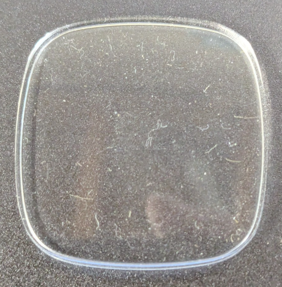 NOS Acrylic Watch Crystal for Hamilton  25.2mm x 24.2mm  - T6513 - $13.85