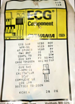 ECG188 af driver power amplifier transistor npn-si - $1.69