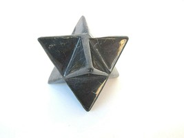 Shungite Merkaba 55mm Active Light Body EMF Protection Russian Healing C... - $31.67