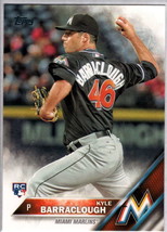 2016 Topps #519 Kyle Barraclough NM-MT RC Rookie Marlins ID:3134 - £1.32 GBP