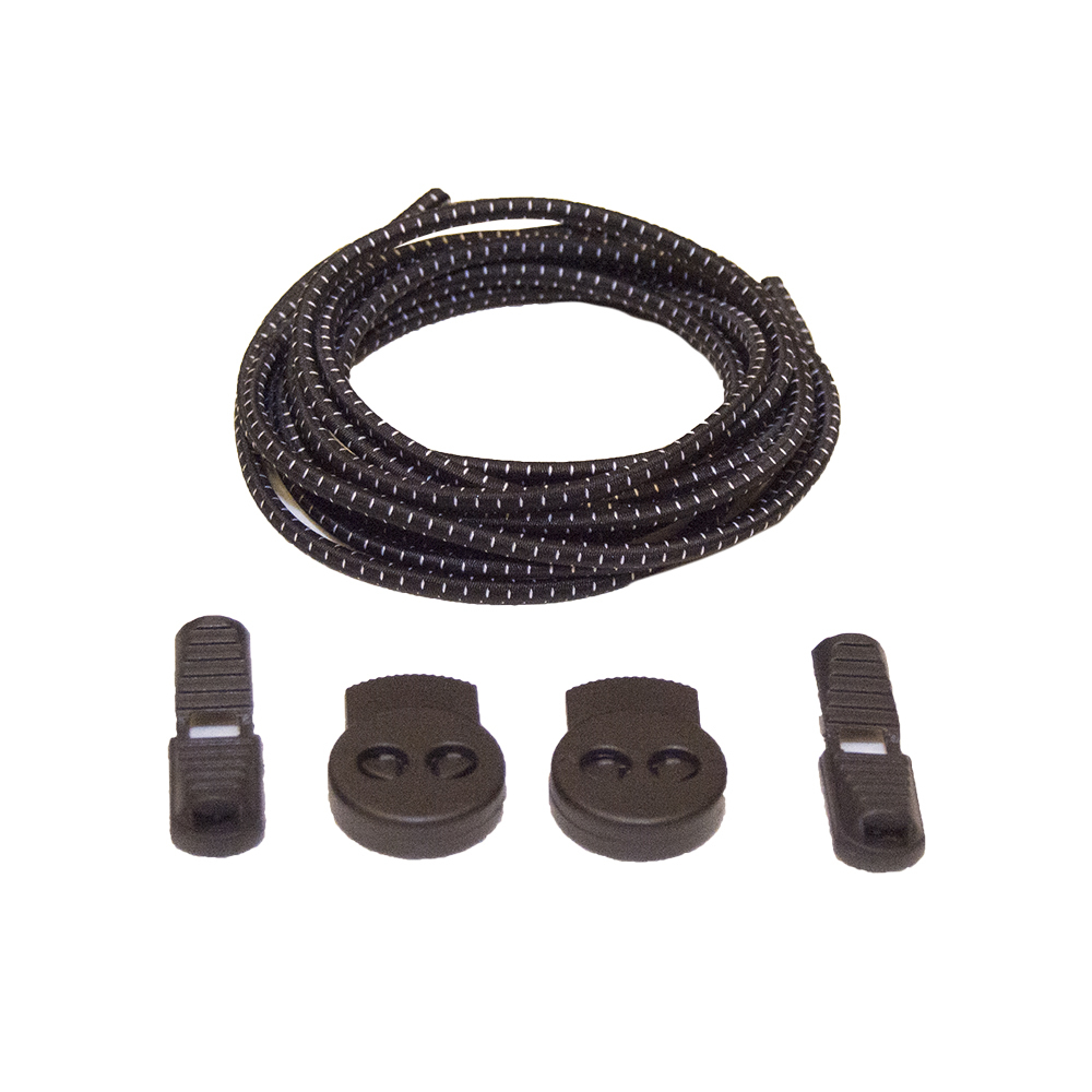 Elastic Shoelaces - Ideal for Men, Women and Children (47" with Lock System)