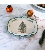 Spode Christmas Tree Rectangle  Serving Candy Dish S3324-K Made In England - $22.76