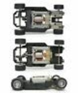 1982-1995 TYCO HO HP7 HP-7 Slot Car Chassis USED OEM #6900 UnLit &amp; Teste... - $587.82 MXN