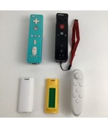 Wii Video Game Controllers Handheld Battery Covers Nintendo Face Plate Lot - $40.55 CAD