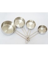 Measuring Cup, Stainless Steel 4 piece Set, 1/4; 1/3; 1/2; 1 Cup. ( New ) - $247.58 MXN